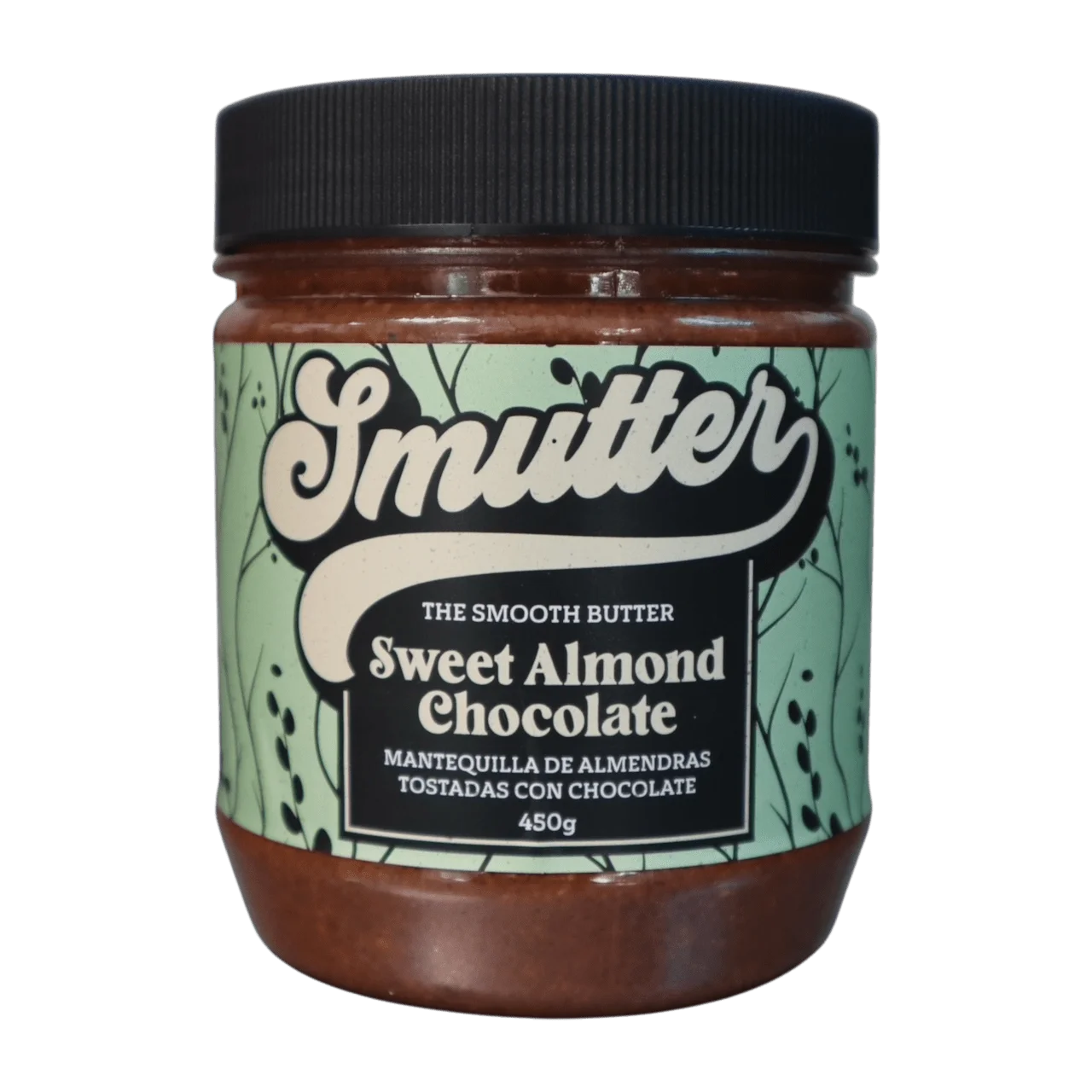 IMG_5247-Photoroom Mantequilla de almendras c/chocolate 450gr - Imagen 1