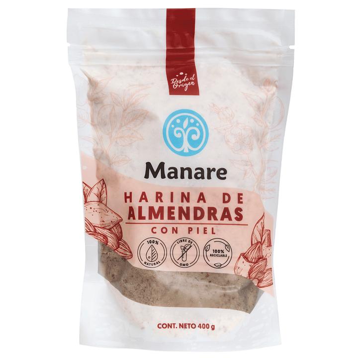image_processing20250730-696-1ulyh5 Harina almendras con piel 400g - Imagen 1