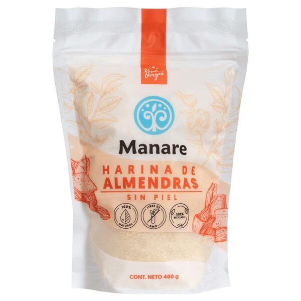 Harina Almendras sin piel 400g